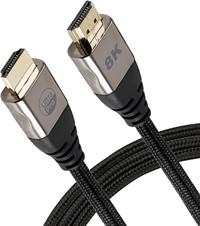 CableCreation 8K 60Hz HDMI Cable 10 ft, Braided eARC HDMI Cable 4K 120Hz  for MacBook, PS5, Xbox , Roku