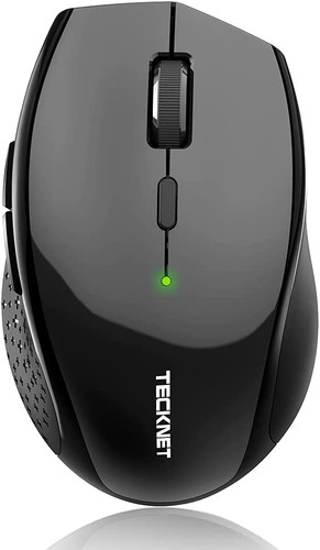 Bluetooth Wireless Mouse, TECKNET 5 Adjustable DPI Levels, 24