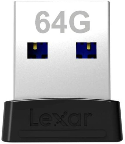 Lexar JumpDrive M45 64GB USB 3.1 Flash Drive (LJDM45-64GABSLNA) Silver