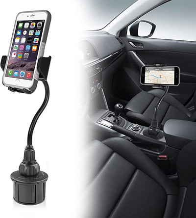 Macally Black Adjustable Car Mount for Universal Cell Phones in the Cell  Phone Car Mounts department at