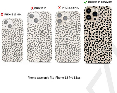 Almond Latte - Cute iPhone 13 Pro Max Case