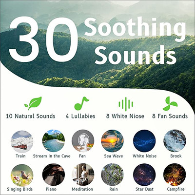 Easysleep Sound White Noise Machine with 25 Soothing Sounds and