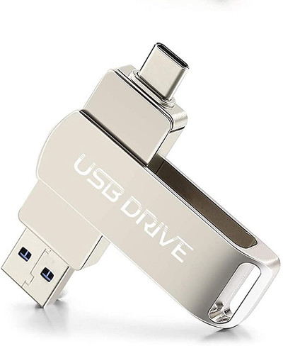 512GB USB Flash Drive,2-in-1 Dual USB Type -C Drive 512gb Thumb Drive Metal Memory Stick for USB Smartphones, Tablets, - Blumaple LLP