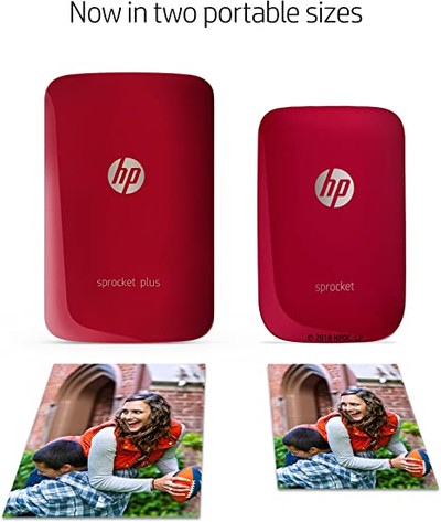 HP Sprocket 2,3 x 3,4 Premium Instant Zink, 100 Pack, 100 Feuilles