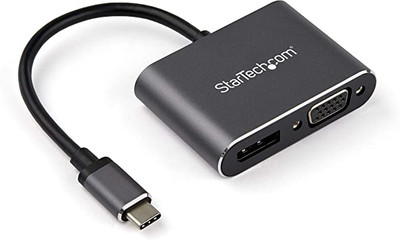 StarTech.com Adaptateur Multiport USB-C - 4K60Hz HDMI/VGA - Hub USB