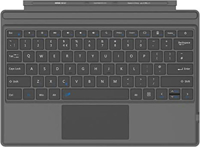 Fintie Microsoft Surface Pro 6 / Surface Pro 5 / Pro 4 / Pro 3 Cover,  Backlit Slim Portable Keyboard w/ Built-in Battery 