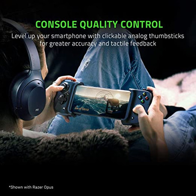  Razer Kishi Mobile Game Controller/Gamepad for Android USB-C:  Xbox Game Pass Ultimate, xCloud, Stadia, GeForce NOW, Luna - Passthrough  Charging - Low Latency Phone Controller Grip - Samsung, Pixel : Video