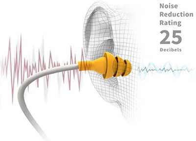 Elgin Ruckus Discord Bluetooth Earplug Earbuds | OSHA Compliant
