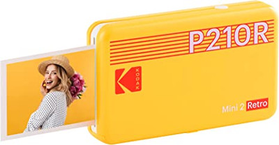 Kodak Mini 2 Retro 2.1x3.4” Portable Instant Photo Printer