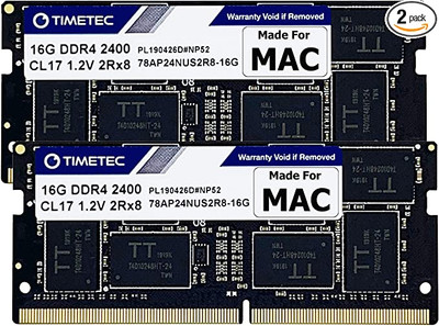 TIMETEC 32GB Kit (2 x 16GB) DDR4-2666 SODIMM