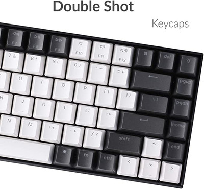 Keychron K2 75% Layout 84 Keys Hot-swappable Bluetooth Wireless/USB Wired  Mechanical Keyboard for Mac with Gateron G Pro Brown Switch/Double-Shot  Keycaps/White LED Backlit for Windows Version 2 - Blumaple LLP