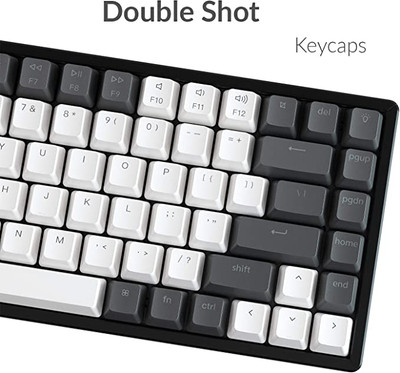 Keychron K2 75% Layout Hot-swappable Bluetooth Wireless/USB Wired Mechanical  Keyboard with Gateron G Pro Blue Switch/Double-Shot Keycaps/RGB Backlit 84  Keys Computer Keyboad for Mac Windows Version 2 - Blumaple LLP