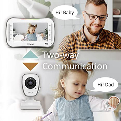 720P 5 HD Video Baby Monitor -VAVA