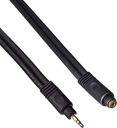 KabelDirekt – 10ft – Headphone Extension Lead Cable, 3.5mm connectors (aux  Audio Cable, Male Jack Plug/Female Jack, Practically Unbreakable Metal
