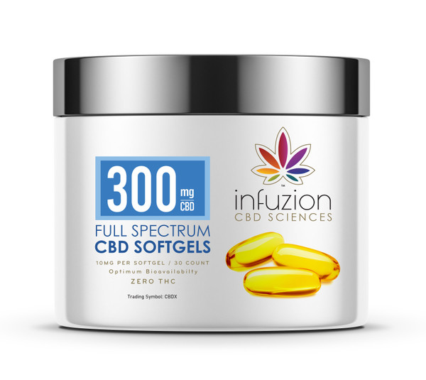 10MG CBD SOFTGELS with 30 COUNT