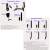 1993-2002 Pontiac Firebird Headlight Motor Crank Arm Rebuild Kit instructions