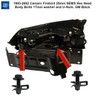 1998-2002 Firebird Headlight Assembly Bracket mounting Set - 25mm SEMS Hex Head Body Bolts 17mm washer and U-Nuts