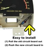 1990-92 Chevy Camaro Tachometer Circuit Board installation