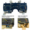1990, 91, 92 Camaro Instrument Gauge Cluster V6 GM Front view