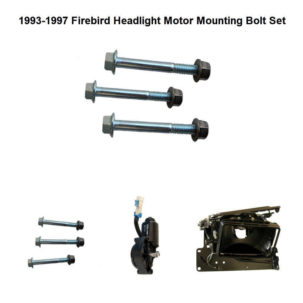 1993-1997 Firebird Headlight Motor Mounting Bolt set