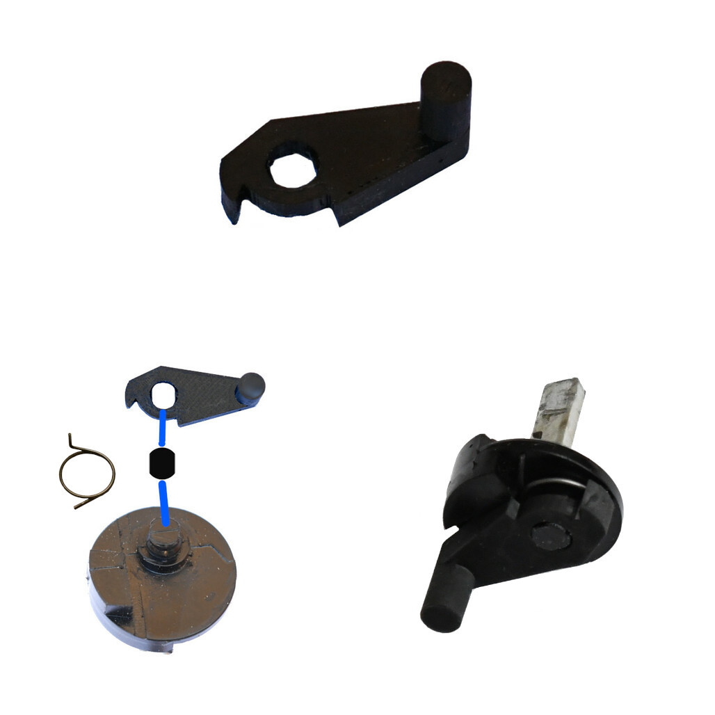 1991-92 Camaro Firebird Pull down Release Arm GM 16604259