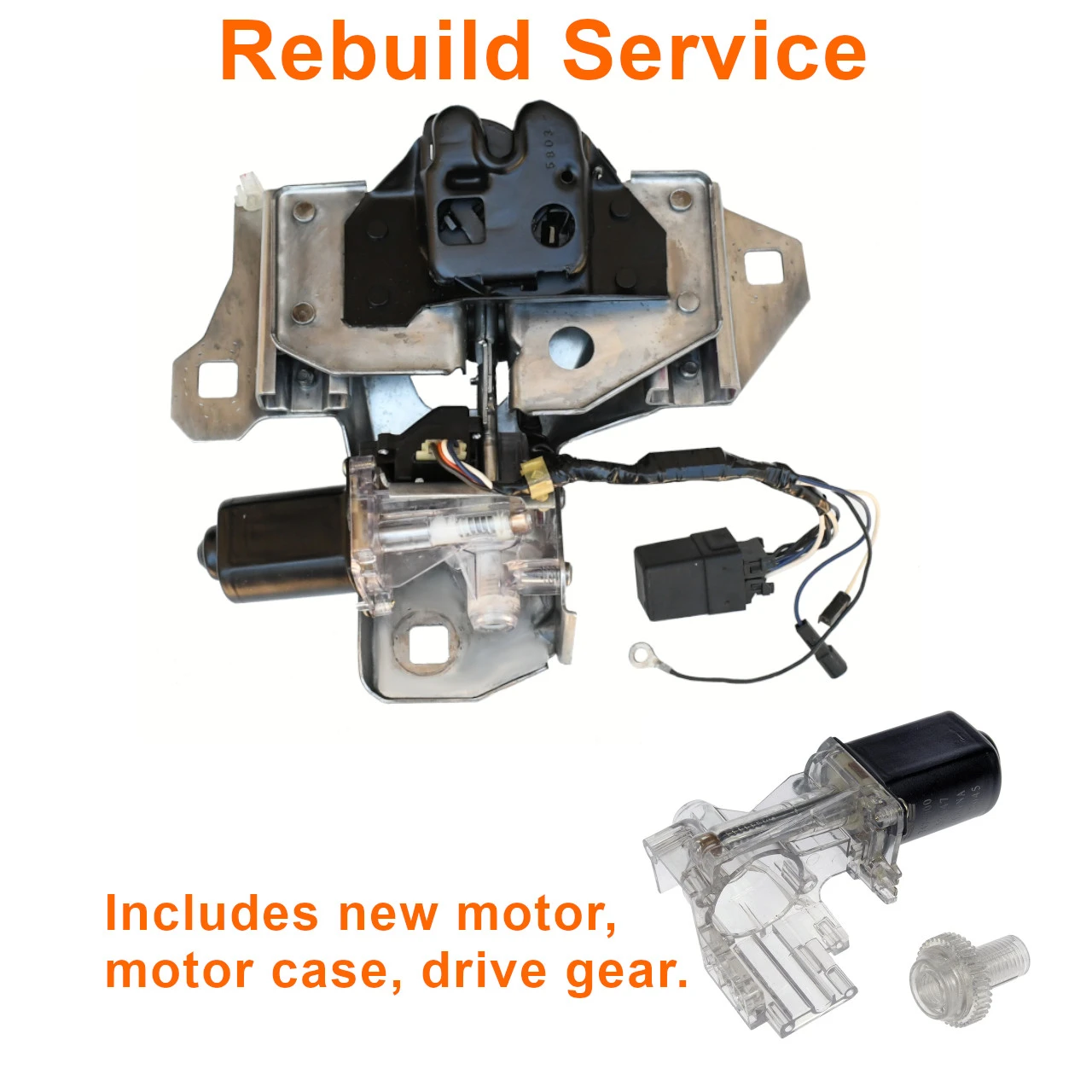 1986-91 Camaro and Firebird Pull Down Assembly - Rebuild Service