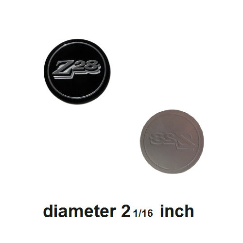 1982-1992 Camaro Z28 3D Wheel Center Cap Emblems NOS