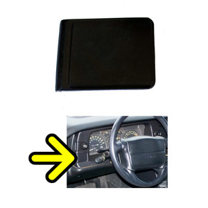 1990-92 Camaro Dash Panel Bezel GM part number 10095255 installation location 1990-92 Camaro Dash Panel Bezel GM part number 10095255 installation location
