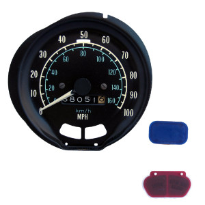 1973-79 Pontiac Firebird 100 MPH GM OEM Speedometer 1973-79 Pontiac Firebird 100 MPH GM OEM Speedometer