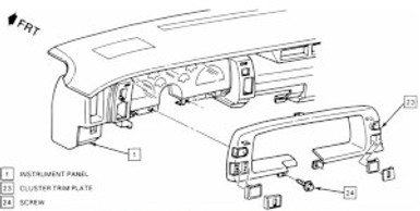 1990-92 Camaro gauge (instrument) cluster removal and installation