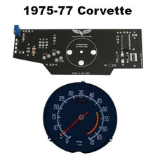 1975-77 Corvette replacement Tachometer Circuit Board. Latest design and comonents.