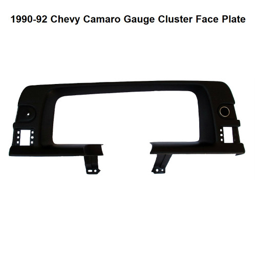 1990-92 Chevy Camaro Gauge Cluster Face Plate - Front