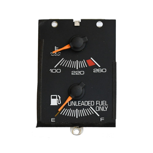 1986-1988 Fiero GT SE Fuel Water Temperature Gauge GM 25079112