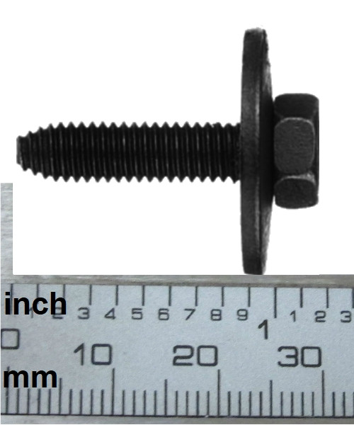 1982-92 Camaro Firebird Body Bolts. GM Black 