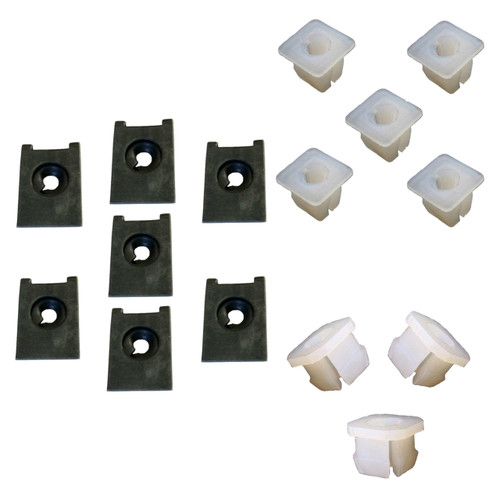 1998-2002 Firebird Headlight Assembly rebuild Nut Set - 15 piece