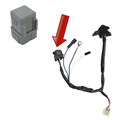1986-91 Camaro and Firebird Pull down Relay striker sensing switch diagram