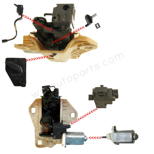 1991 (late) - 1992 Camaro and Firebird Pull down Striker Sensing Switch.