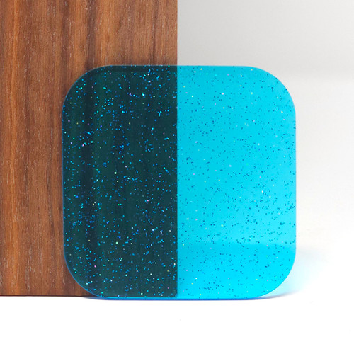 Blue Stardust Acrylic Sheet