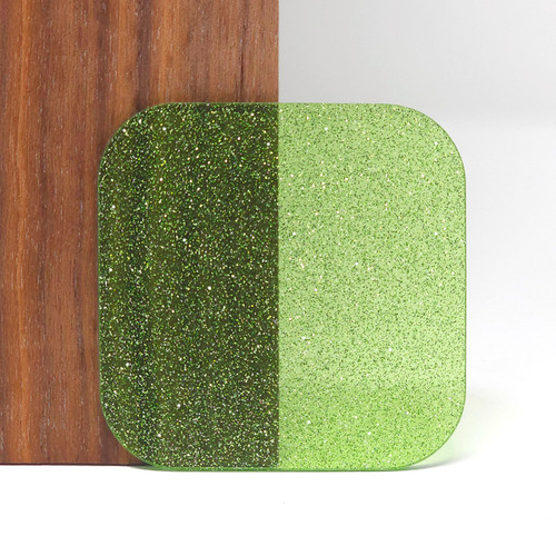 Green Stardust Acrylic Sheet
