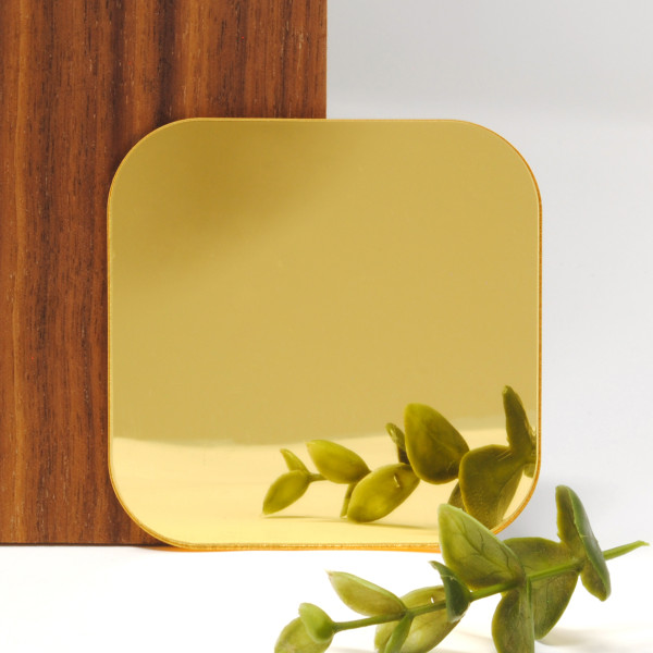 Gold Mirror Acrylic Sheet
