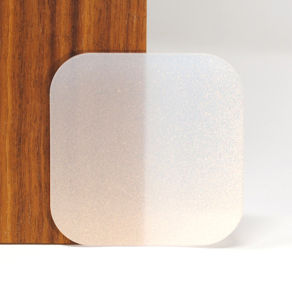 White Shimmer Acrylic Sheet