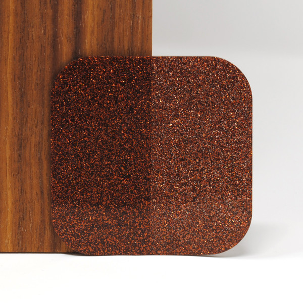 Bronze Glitter Acrylic Sheet