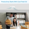 Whole House Fan EPS Focus Model (Up To 500 sqft) lifestyle image three bonding in living room
