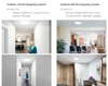 Four interior scenes show Solatube skylights installed in a hallway, kitchen, corridor, and bathroom.