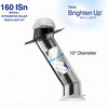 Solatube Skylight Kit with Integrated Night Light (10" · 160ISn · 2 x 20" Ext. Tubes)