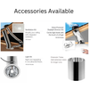 Solatube Skylight accessories: ventilation kit, solar-powered daylight dimmer kit, light kit, and extension tubes.