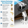 Solatube Skylight Kit with Integrated Night Light (14" · 290ISn  · 2 x 20" Ext. Tubes)