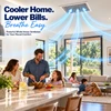 Whole House Fan EPS Ultra Model - Designed for 2000-3200 sqft Homes, 3785 CFM