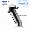 Solatube Skylight Kit for Hurricane Zones (14" · 290DS HVHZ · 2 x 20" Ext. Tubes)
