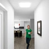 Solatube Skylight Kit with Square Ceiling Fixture (10" · 160 DS Square) Hallway two